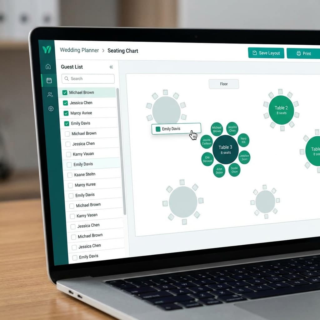 座位安排 示意圖